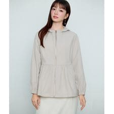 フレアシルエット撥水ブルゾン