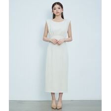 クルーネックカットソーワンピース