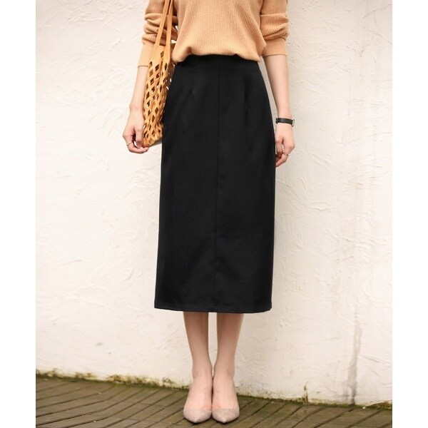 バックゴム仕様スリット入りタイトスカート | セゾン ド パピヨン