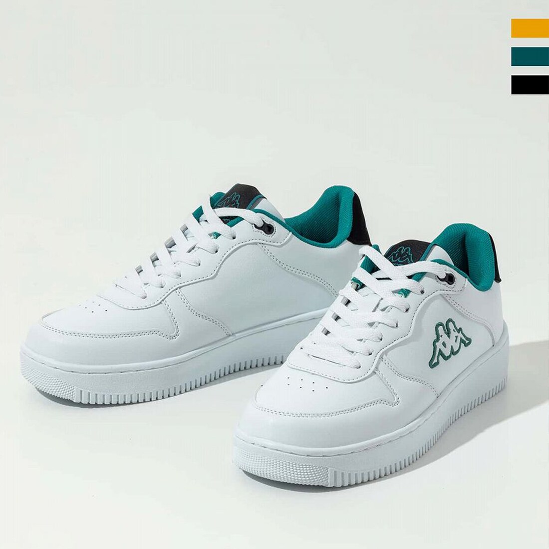 Kappa(カッパ)LOGO MASERTA/スニーカー/ロゴ/フラット/ローカット