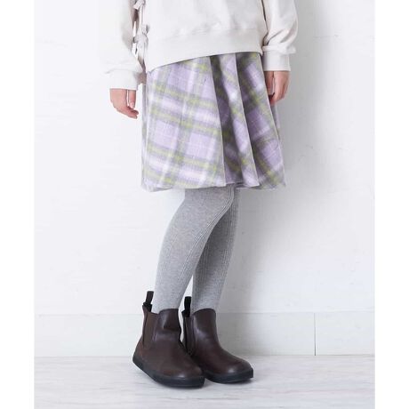 １４０ １５０ シャギーチェックフレアスカート アー ヴェ ヴェ A V V Kjhln ファッション通販 マルイウェブチャネル