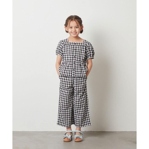 新品タグ付き a.v.v ペプラムブラウス・パンツセットアップ