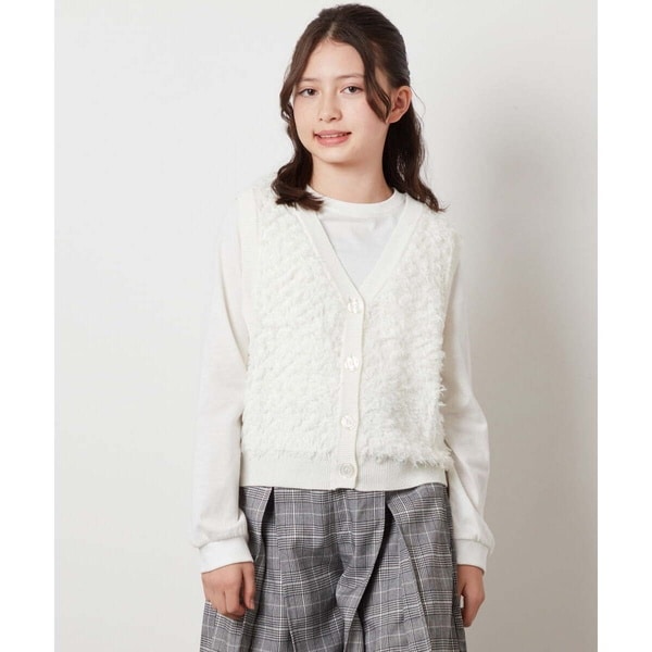 anuke フリンジニットベスト ビスチェ ànuke - Fringe Knit Bustier / フリンジニットビスチェ