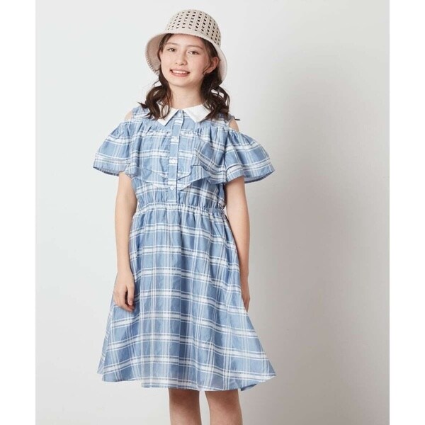 100-130]衿付オフショルワンピース | アー・ヴェ・ヴェ(a.v.v