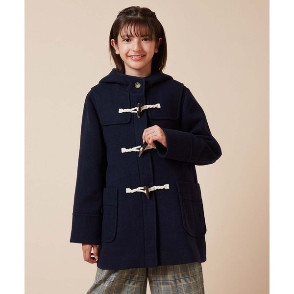 ファー付きマルチＷＡＹライトウールダッフルコート 31 Sons de mode ダッフルコート コート ファー付きマルチWAYライト