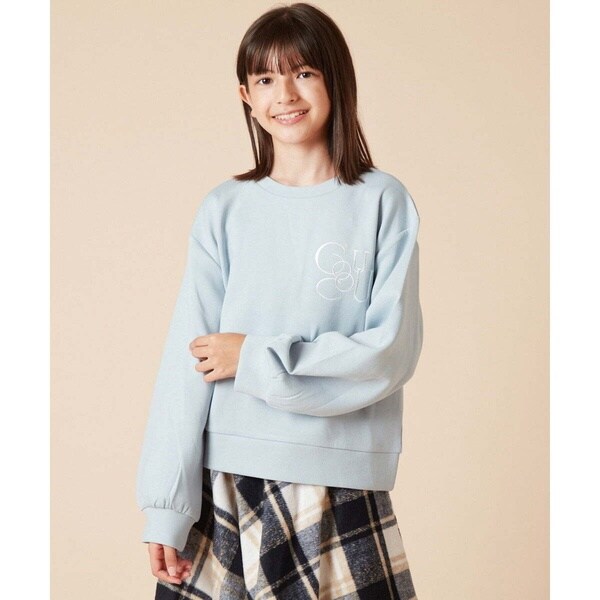 160]ワンポイントロゴ刺繍トレーナー | アー・ヴェ・ヴェ(a.v.v