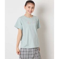 【接触冷感/毛玉になりにくい/安心の綿100％】[100-130]】アソートロゴTシャツ