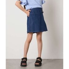 【接触冷感/ジメジメ対策】[160]サイドベルトキュロット