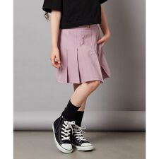 [140-150]【インパン付】タックプリーツスカート
