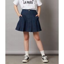 アー・ヴェ・ヴェ(a.v.v)の[100-130]【インパン付】タックプリーツスカート