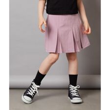 [160]【インパン付】タックプリーツスカート
