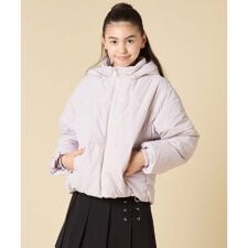 アー・ヴェ・ヴェ(a.v.v)の[100-160]【フード取り外し可能/お家で洗える】中綿ショートブルゾン