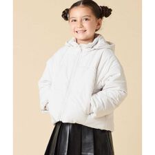 アー・ヴェ・ヴェ(a.v.v)の[100-160]【フード取り外し可能/お家で洗える】中綿ショートブルゾン