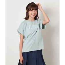 [160]オーロラスパンコールロゴTシャツ