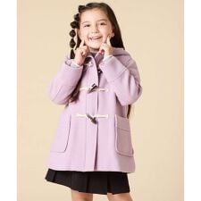 アー・ヴェ・ヴェ(a.v.v)の[100-160]【アウター人気NO.１】【選べる５色展開/お家で洗える】ライトフェイクウールダッフ