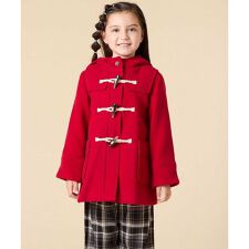 アー・ヴェ・ヴェ(a.v.v)の[100-160]【アウター人気NO.１】【選べる５色展開/お家で洗える】ライトフェイクウールダッフ