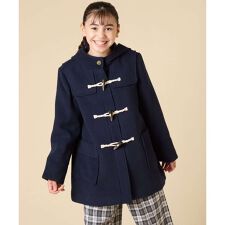 アー・ヴェ・ヴェ(a.v.v)の[100-160]【アウター人気NO.１】【選べる５色展開/お家で洗える】ライトフェイクウールダッフ