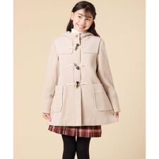 アー・ヴェ・ヴェ(a.v.v)の[100-160]【アウター人気NO.１】【選べる５色展開/お家で洗える】ライトフェイクウールダッフ