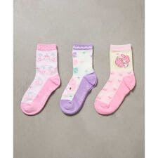 [KIDS]【マイメロディ】3Pソックスセット