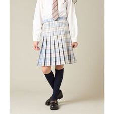 アー・ヴェ・ヴェ(a.v.v)の[150-160]【卒服】ラメチェックプリーツスカート