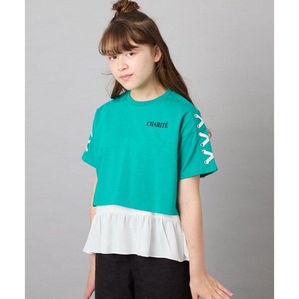[�}���C][130-160]�y�⊴/UV�J�b�g�z���[�X�A�b�v���ST�V���c/�A�[�E���F�E���F�ia.v.v�j �O���[��