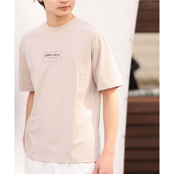 接触冷感/S-XXL】ミニロゴセミワイドTシャツ | アー・ヴェ・ヴェ(a.v.v