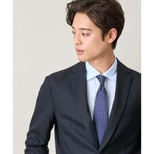 【セレモニー/通勤】ドット柄ネクタイ
