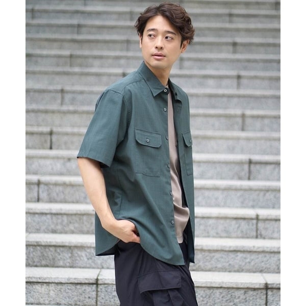 Vネックワッシャーシャツ 頂上Vネック BLACK – 「FORZA STYLE ONLINE STORE」