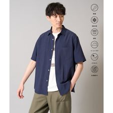 【イージーケア/接触冷感】レギュラーカラーシャツ/リライト夏2【吸水速乾/UVカット】