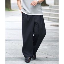 【イージーケア/接触冷感/毛玉になりにくい】ドライオックスバレルレッグイージーパンツ