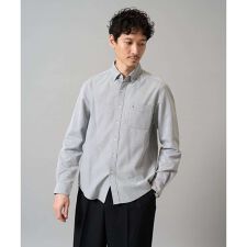 アー・ヴェ・ヴェ(a.v.v)の【イージーケア/速乾/毛玉になりにくい】ボタンダウンオックスシャツ