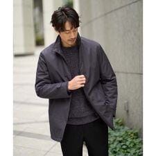 【軽撥水/防風】SORONA中綿スタンドブルゾン