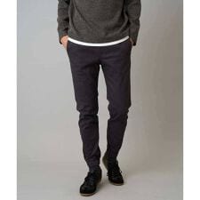 【イージーケア/毛玉になりにくい】スーパーストレッチジョガーパンツ【洗濯機で洗える】