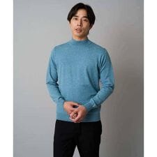 【洗える】14ゲージスマートモックネックニット〈ON/OFF SERIES〉