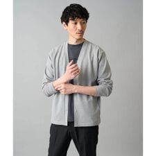 【イージーケア/洗濯機で洗える/毛玉になりにくい】ガーターカーディガン