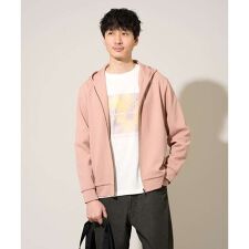 【イージーケア/洗濯機で洗える/毛玉になりにくい】ジャガードジップパーカー