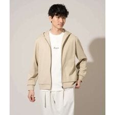 【イージーケア/洗濯機で洗える/毛玉になりにくい】ジャガードジップパーカー