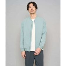 【イージーケア/洗濯機で洗える/毛玉になりにくい/ストレッチ】リライトリブブルゾン