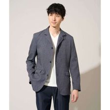 【スマート/イージーケア/洗濯機で洗える/毛玉になりにくい/ストレッチ】ドライタッチメランジコンバー