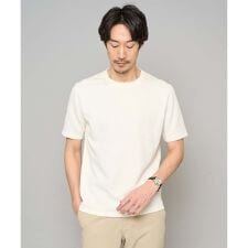 【イージーケア/洗濯機で洗える/毛玉になりにくい】ライトキカジャカードクルーネックスマートＴシャツ
