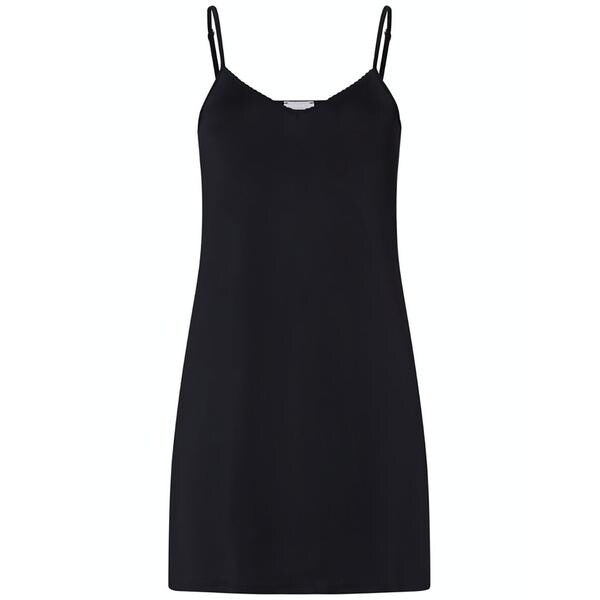 HANRO カップ付き キャミソール 黒 ブラック 75C ハンロ 着ごこちのよさとシルエットが美しい カップ付きインナー