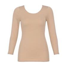 ワコール(WACOAL)のふんわりあったかタイプ　レディスインナー　トップ（８分袖）（ＣＬＤ