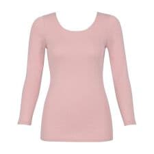 ワコール(WACOAL)のふんわりあったかタイプ　レディスインナー　トップ（８分袖）（ＣＬＤ