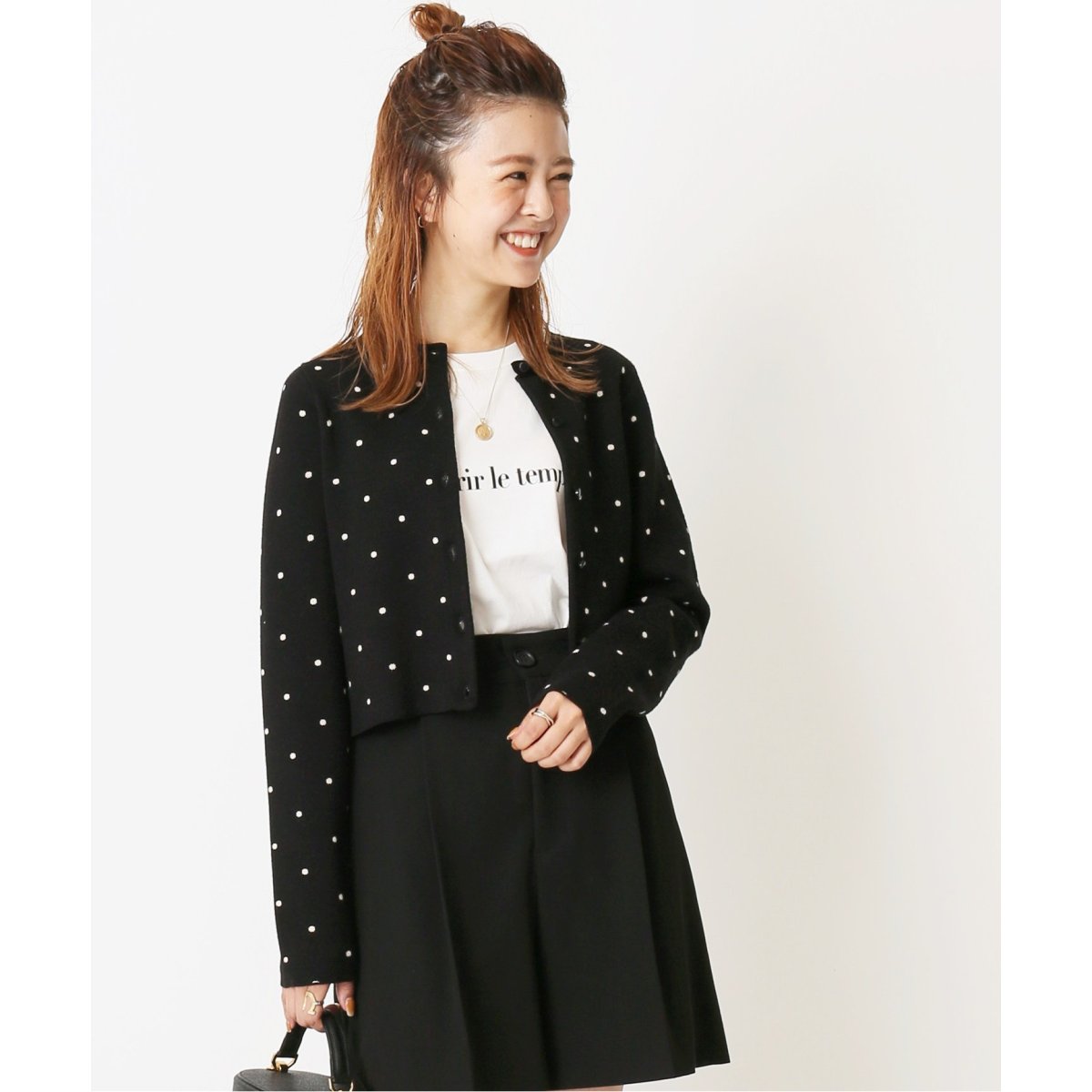 ≪追加≫ドットジャガートカーディガン2◇ | ユー バイ スピック