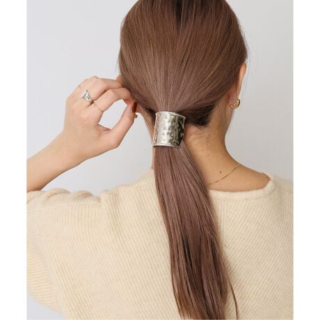 SYKIA ヘアバレッタ （sykia ヘアアクセサリー ゴールド - ヘア  