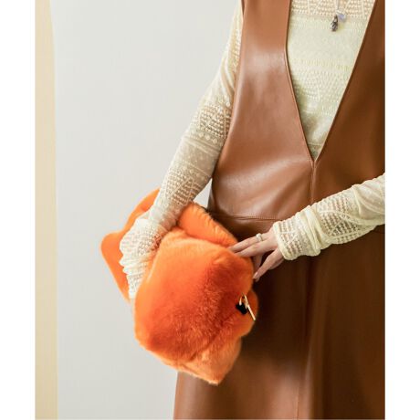 A POINT ETC/アポワン】 フェイクファー2WAY BAG | ユー バイ スピック 