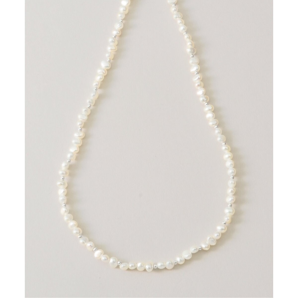 定価28600円/ IENA☆mounir ホワイトバロックパール ネックレス IENA☆mounir ホワイトバロックパール ネックレス Mounir