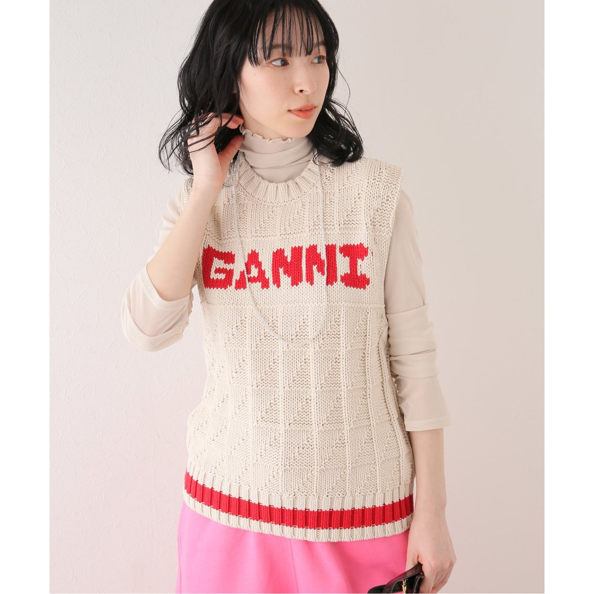 GANNI / ガニー】Cotton Rope Vest | ユー バイ スピック＆スパン(U by