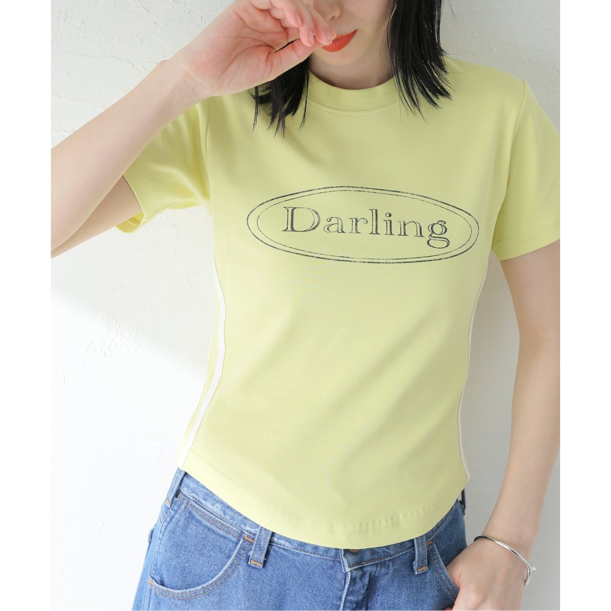 Darling ロゴラインTシャツ | ユー バイ スピック＆スパン(U by