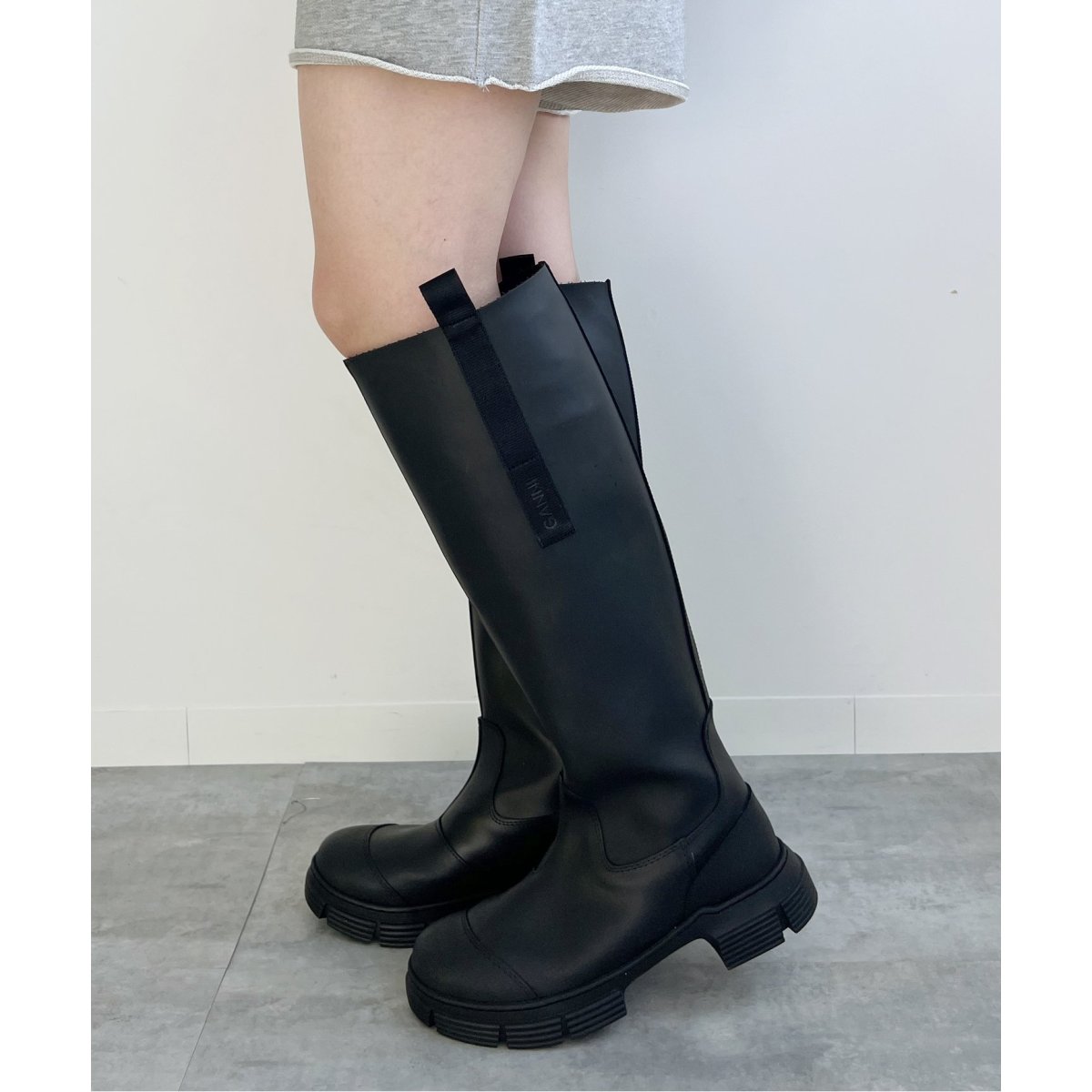 【GANNI/ガニー】 Recycled Rubber Country Boots | ユー バイ ...
